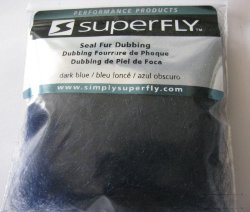 Даббинг тюленя Seal Fur Dub Super Fly Dark Blue