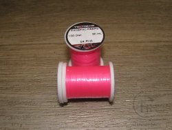 Светонакопительный плоский люрекс Phospho Fiber 150 den Pink Teхtreme
