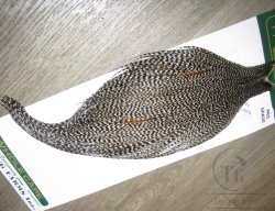 Скальп петуха Whiting Dry Fly Hebert Pro Grade Cape Grizzly Variant