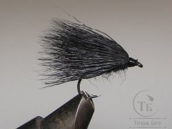 Mуха Caddis ( 53 ) Black  Kumho № 10