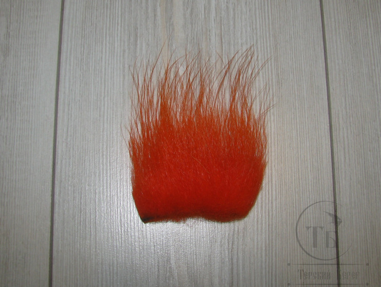 Имитация меха imi polar bear Orange Long № 51 ( 10 - 11 см )