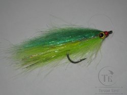 Муха щучья (33) Green Chartreuse 8 cm Крючок №2 