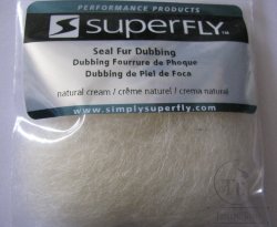 Даббинг тюленя Seal Fur Dub Super Fly Natural Cream