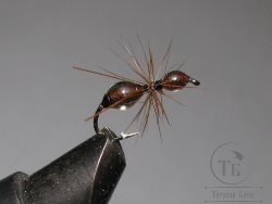 Муха муравей Ant ( 11 ) Brown Epoxy Kumho Dry № 14