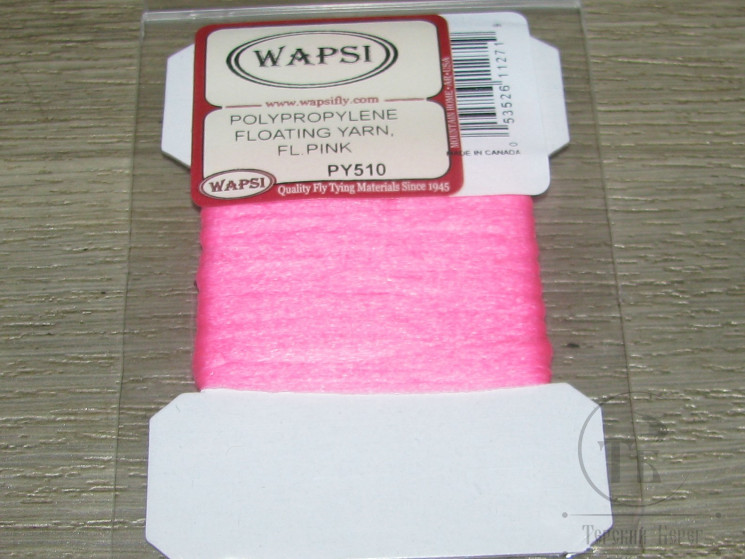 Полипропиленовая пряжа Polypropylene Floating Yarn Fl. Pink Wapsi