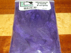 Перья селезня кряквы Mallard Flank Purple Hareline