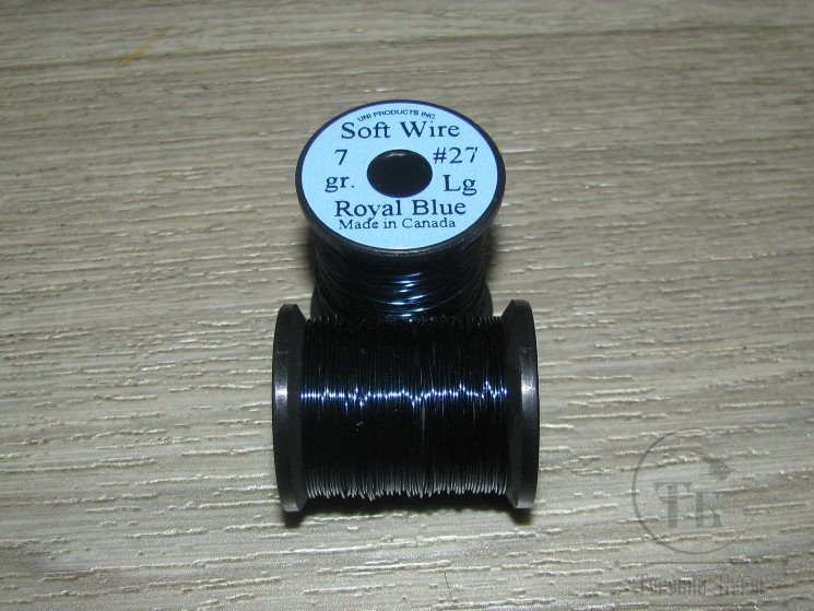Проволока мягкая Soft Wire 7/10 gr # 27 Lg Royal Blue UNI