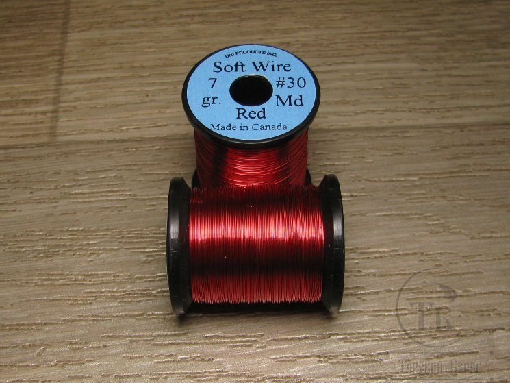 Проволока мягкая Soft Wire 7/10 gr # 30 Md Red UNI