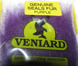 Даббинг тюленя Genuine Seals Fur Veniard Purple