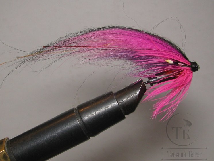 Муха лососёвая Bottle Heavy ( 33 ) JC Pink