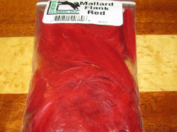 Перья селезня кряквы Mallard Flank Red Hareline