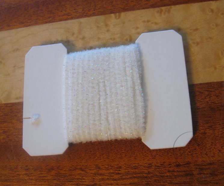 Синель Wooly Bugger Chenille Medium White