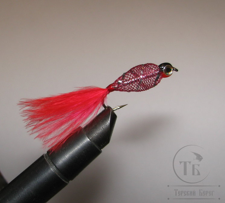 Муха (5) Streamer Body Red № 6