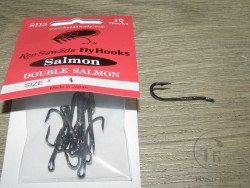 Двойник черный никель Ken Sawada SD3 Double Salmon № 4 ( 10 шт. )