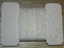 Плетёный люрекс Ice Body Braid Clear White 10 м