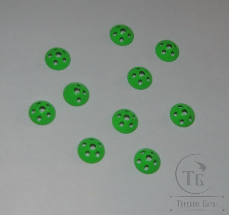 Конус ( турбо диск с отверстиями ) 8мм 10 шт Fl Green