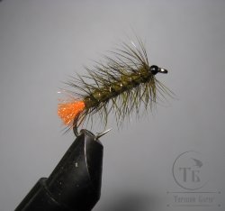 Муха Палмер PLM ( 18 ) Olive # 6