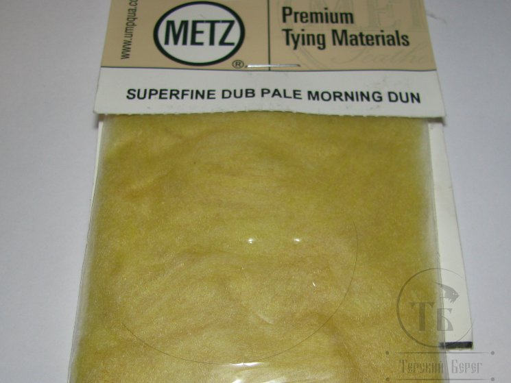 Даббинг Superfine dry fly dub Pale Morning Dun Wapsi / Metz
