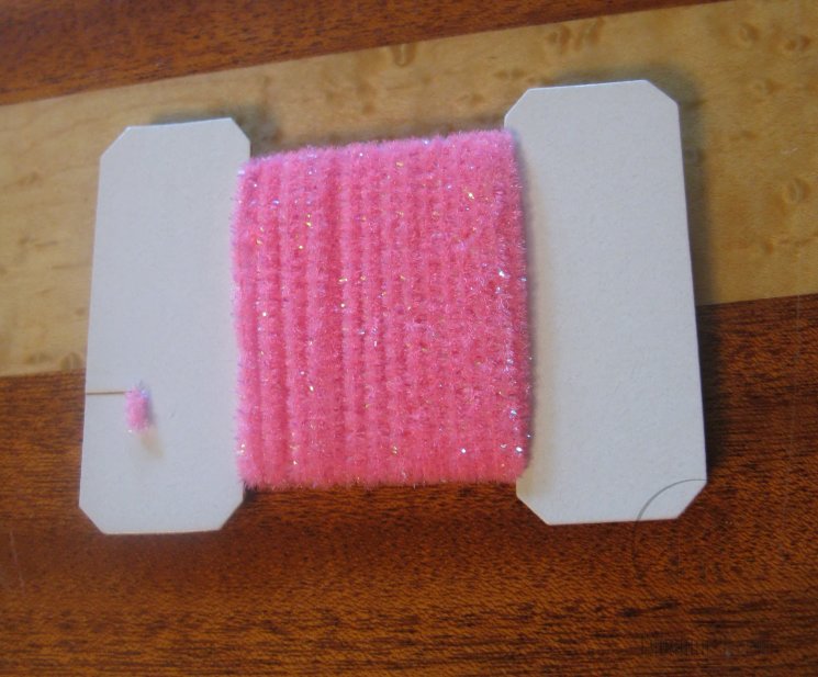 Синель Wooly Bugger Chenille Small Fl. Pink