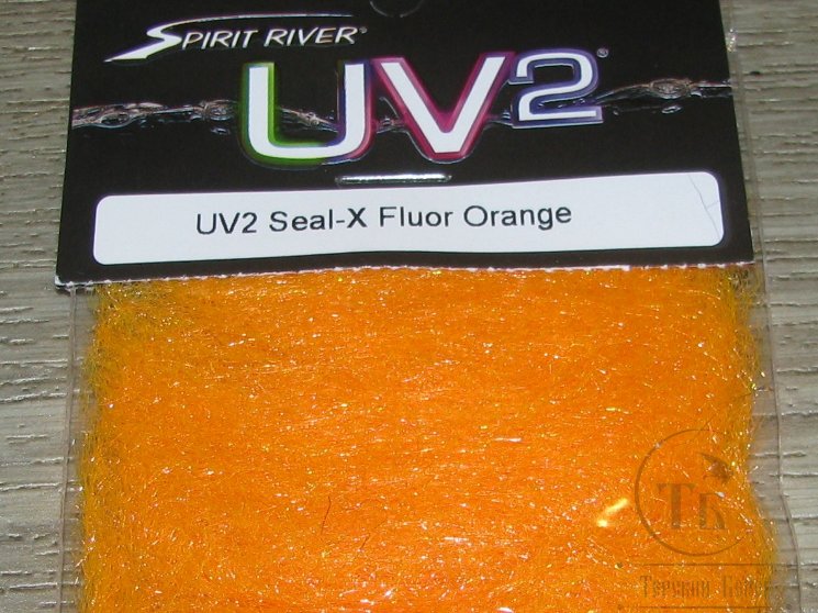  Даббинг UV 2 Seal-X Fluo Orange UV 2 Spirit River