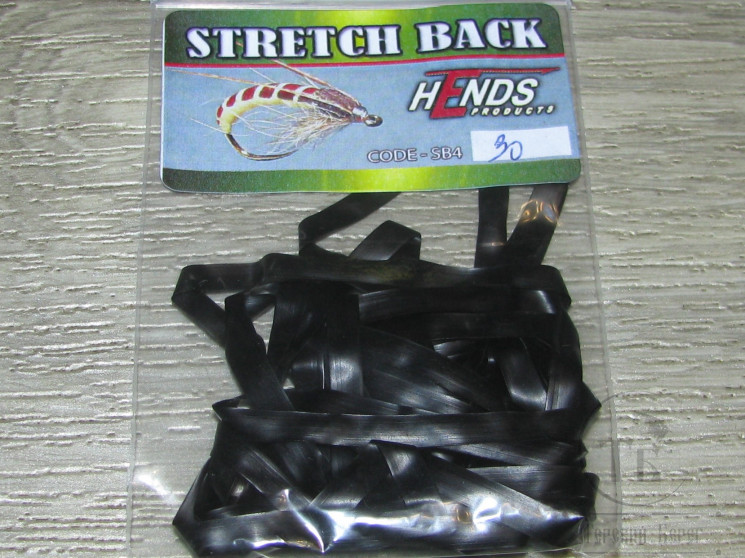 Stretch Back Black Hends № 30 1/8 - 4mm