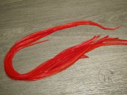 Перо Dry Fly (для сухих мух) 10 шт  Fire Orange  крючки № 8 - 10