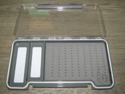 Прозрачная комбинированная коробочка Waterproof Slim Fly Box 100 х 180 х 15 мм B