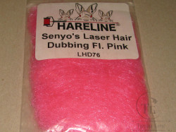 Даббинг Senyo s Lazer Hair Dab Fl. Pink Hareline