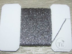 Плетёный люрекс Ice Body Braid Graphite 10 м