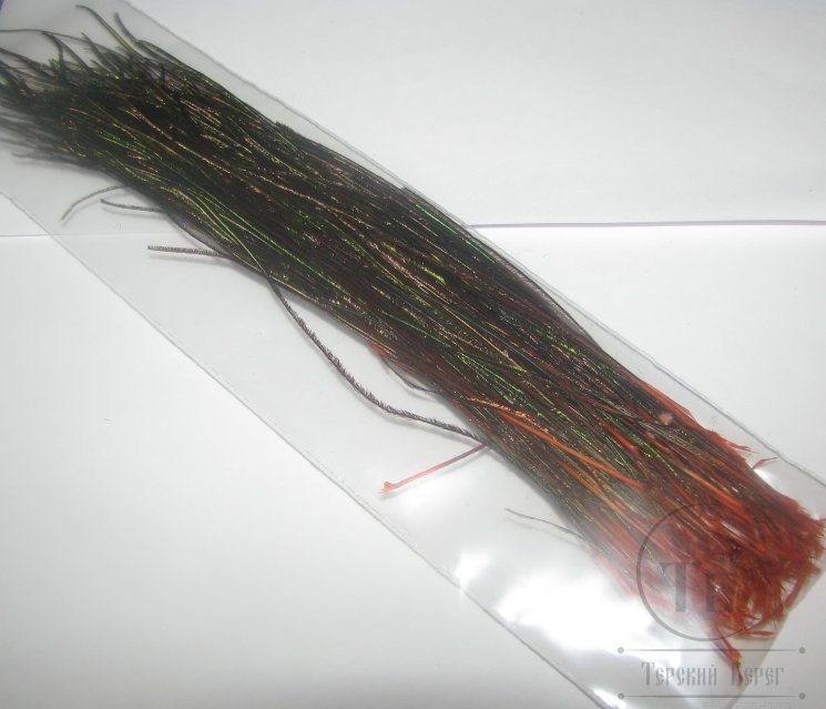 Peacock strung orange 1 gr.