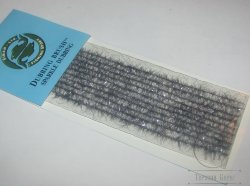 Даббинговая скрутка Dubbing brush sparkle Grey (10шт.)  Siman