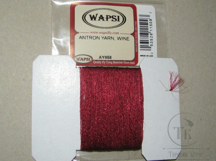 Волокно антрон Antron yarn Wine Wapsi