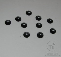 Конус ( турбо диск ) 6 мм 10 шт Black