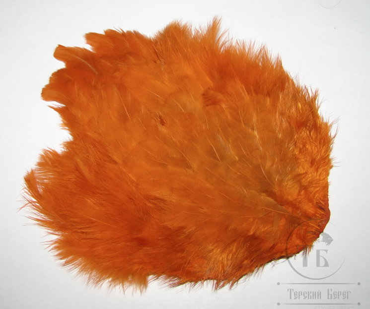 Курица седло Indian Hen Saddle Rusty Orange / Ржаво Оранжевое