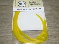 Перо гусиное биот / Goose Biot Yellow Metz