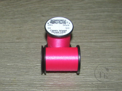 Монтажные нитки Classic Waxed 70D 220 m. 12/0 Fl. Pink Semperfli