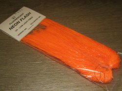 Плоский люрекс Fluorescent Neon Flash Fl. Hot Orange 6984 Hedron