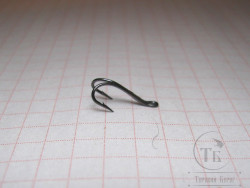 Двойник черный никель Mustad DL71UP BLN № 14 ( 10 шт. )