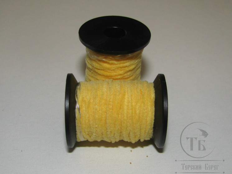 Микро синель Microchenille Lt. Yellow 0,8 мм 5 м Терский берег