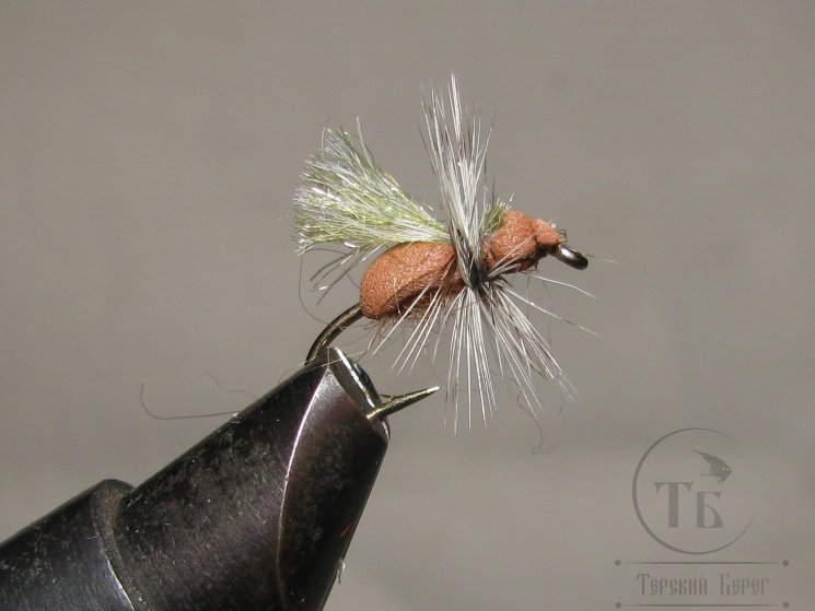 Муха Foam ( 17 ) Ant Lt Brown кр.№ 12