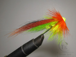 Муха лососёвая турбо Alum Skittle ( 3 ) Bright Greenhighlander 7 см