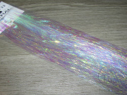 Плоский тисненый люрекс Lateral Scale 1/69 Opal 1733 Hedron