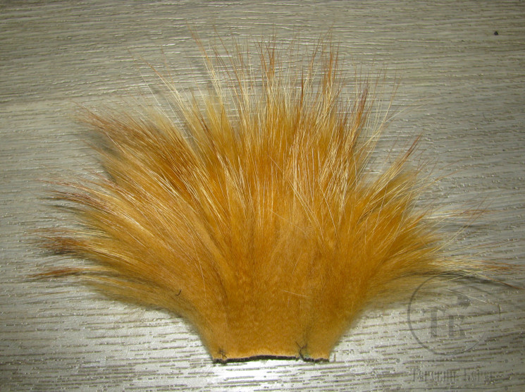 Имитация меха Temple dog Fur Tanuki Golden Banana