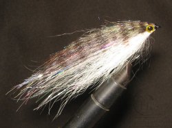 Муха щучья (54) Silver White 10 cm Крючок №2 