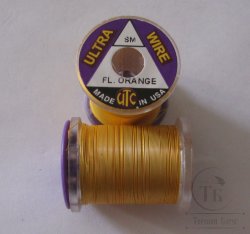 Проволока Ultra Wire UTC Sm Fl. Orange