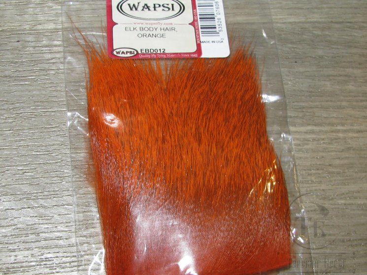  Мех лося Elk Body Hair Orange Wapsi