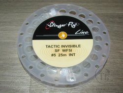 Шнур одноручный интермедиальный Tactic Invisible SF WF5i #5 25m Stinger Fly