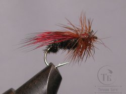 Mуха Caddis ( 87 ) Claret кр. № 10