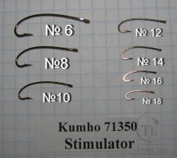 Крючки Stimulator Kumho 71350 № 6 ( 10 шт. )