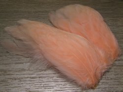 Куриное перо Hen feathers Shrimp Pink